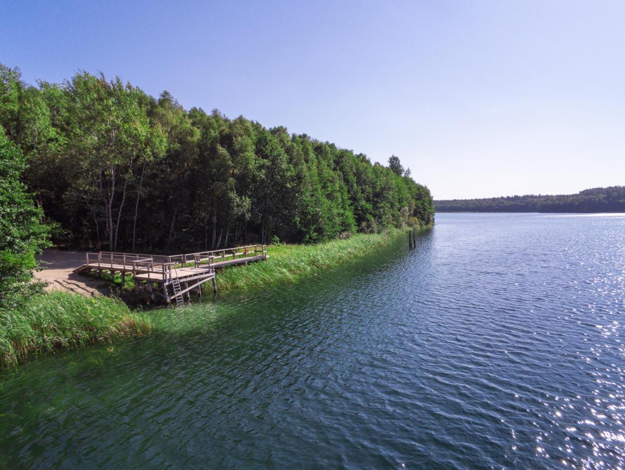 Van Der Valk Naturresort Drewitz Nossentiner Huette Eksteriør billede